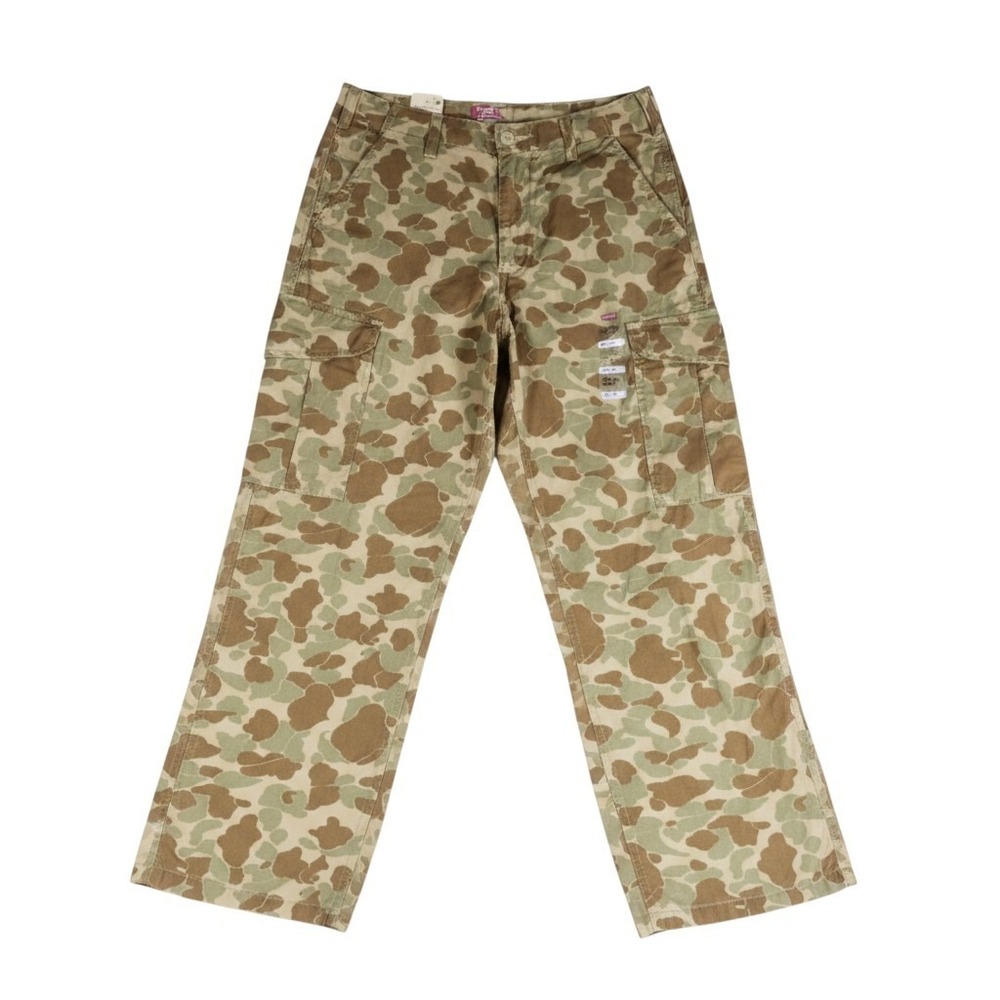 Levi's XX Cargo Pants Men 31x32 Baggy Duck Camo Hunting Ripstop Camouflage